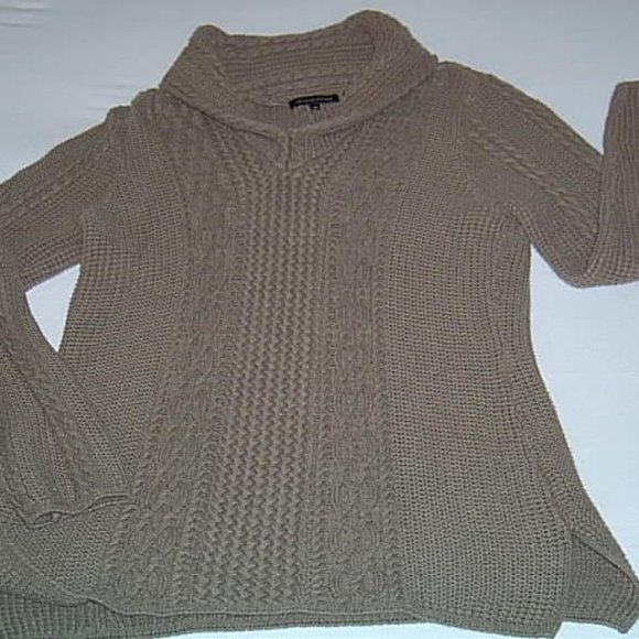 Women's Jeanne Pierre Size Med Cableknit Sweater - Picture 5 of 9